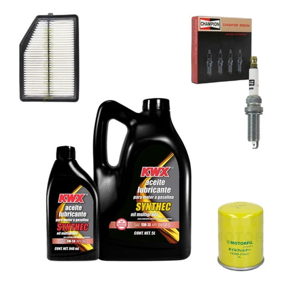 Afinacion Aceite Sint 5w30 Bujia Iridio Honda Crv 2.4 15-17