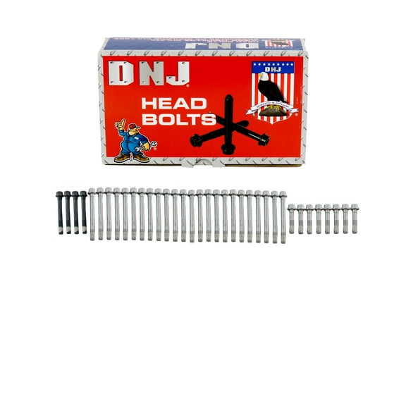 DNJ HBK3181 Head Bolt Kit Fits Cars & Trucks 01-07 Chevrolet C3500HD 8.1L V8 OHV 16v Cu. 496