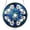 c, variant on 7.5 Inch Round Stained Acrylic Suncatcher Window Hanging, Blue Floral Mandala Themed Acrylic Ornament for Home Office Garden Decor, Perfect Housewarming Birthday Gift