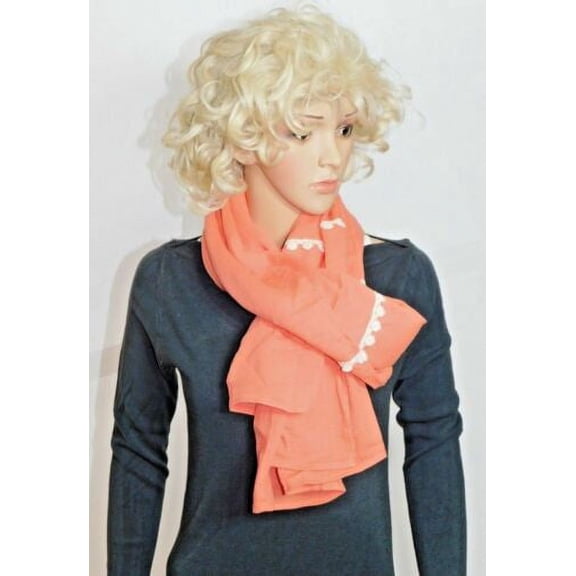 prAna Dame One Size Unisex Scarf Sunlit Coral U61170701