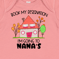 thumbnail image 4 of Inktastic Book my Reservation I'm Going To Nana's- House Boys or Girls Baby Bodysuit, 4 of 5