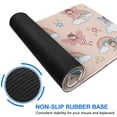 thumbnail image 6 of Long Mouse Pads for Desk,Light Pink Fairy Pattern Desk Mats on Top Of Desks, Desk Mouse Pad Extra Large with 3mm Non-Slip Base and Stitched Edge for Gaming,Office,Work,Home 31.5"x11.8", 6 of 6