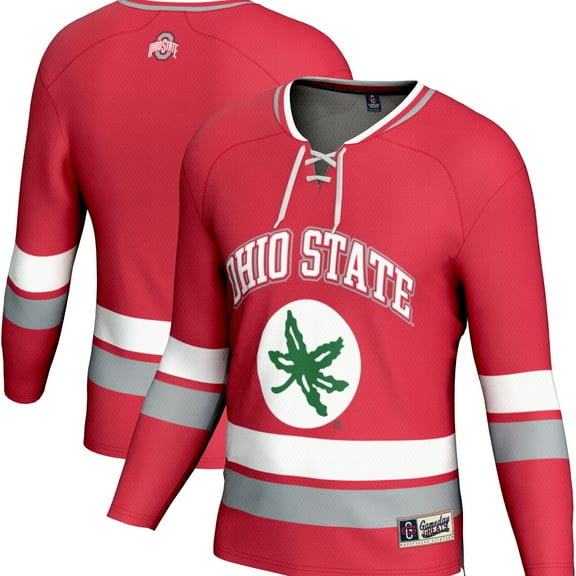 Youth  GameDay Greats Scarlet Ohio State Buckeyes Spirit Hockey Jersey