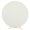 Ivory 6ft, variant on Spandex Round Arch Backdrop Cover, Wrinkle-Resistant Circle Backdrop for Wedding Party Photography, Champagne/Black/Ivory