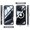 Black, variant on navor Magnetic Case for iPhone 16 Pro Max with 9H Glass MagSafe Clear