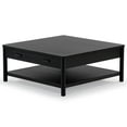 thumbnail image 6 of Safavieh Jaylessa Solid Wood 1 Drawer Coffee Table in Black, 6 of 12
