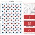 thumbnail image 6 of Red Stars Home Sweet Home Patriotic 4th of July Kitchen Towels Dish Towels, Memorial Day 18x26 Inch Seasonal Decoration Hand Towels Set of 2, 6 of 6