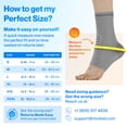 thumbnail image 5 of Modvel Foot & Ankle Brace Socks For Sprained Ankle Compression Sleeve - Foot Support For Women & Men - Tendonitis & Arthritis Ankle Brace Sports Running, Torn Ligaments & Women Stabilizing Ankle Wrap, 5 of 5