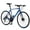 Cycling + Blue + Garden & Outdoor + Aluminium, variant on 24 Speed Hybrid bike Disc Brake 700C Road Bike For men women's City Bicycle