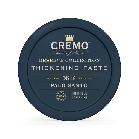 Cremo Palo Santo Reserve Collection Thickening Paste, 4oz (Pack of 1)