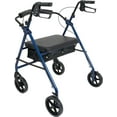 thumbnail image 4 of Probasics Rouleau Bariatrique en Aluminium Robuste avec Roues de 8 Pouces, Capacité de Charge de 400 Livres, Bleu, 4 of 4