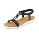 thumbnail image 5 of Zapatos de mujer, zapatillas de verano de estilo étnico, sandalias de tacón medio Retro con plataforma de paja Vintage bohemio para playa y playa Wmkox8yii  nm2372, 5 of 9
