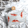 thumbnail image 5 of Sikiie Koi Fish Corals,Spring Summer Pillow Covers, Throw Pillow Case Cushion Covers,Cushion for Bedroom,Couch,Home-16"x24", 5 of 6
