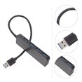 thumbnail image 2 of SHISUYAN Portable USB Hub USB 3.0 4 Ports Docking Station Multifunction USB Data Hub, 2 of 8
