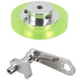 thumbnail image 1 of 200mm Aluminum Polyurethane Industrial Encoder Wheel Measuring Wheel, 1 of 5