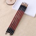 thumbnail image 5 of 1PC Chinese Calligraphy Brushes Pen Wolf Hair Writing Brush Wooden Handle, 5 of 15