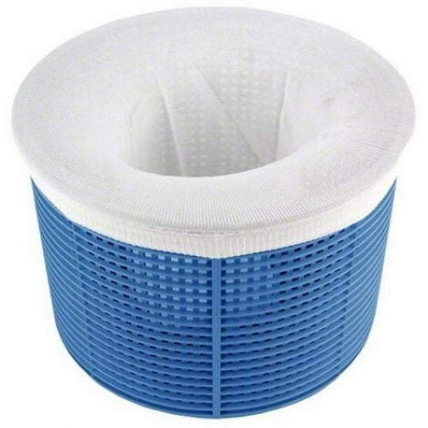 Calcetines reutilizables para skimmer de piscina, protector de filtro eficaz para proteger el sistema de filtración de la piscina, canasta de skimmer de ajuste universal (recolector de residuos de
