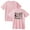 Pink, variant on Sam Barber Adventure Cotton T-shirt Women Men Short Sleeve Crewneck Fashion Tee