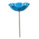 thumbnail image 2 of Estaca para jardín, para pájaros, fácil instalación, decoración novedosa, estaca para flores, cuenco para abejas, ideal para regalar, para Azul, 2 of 8
