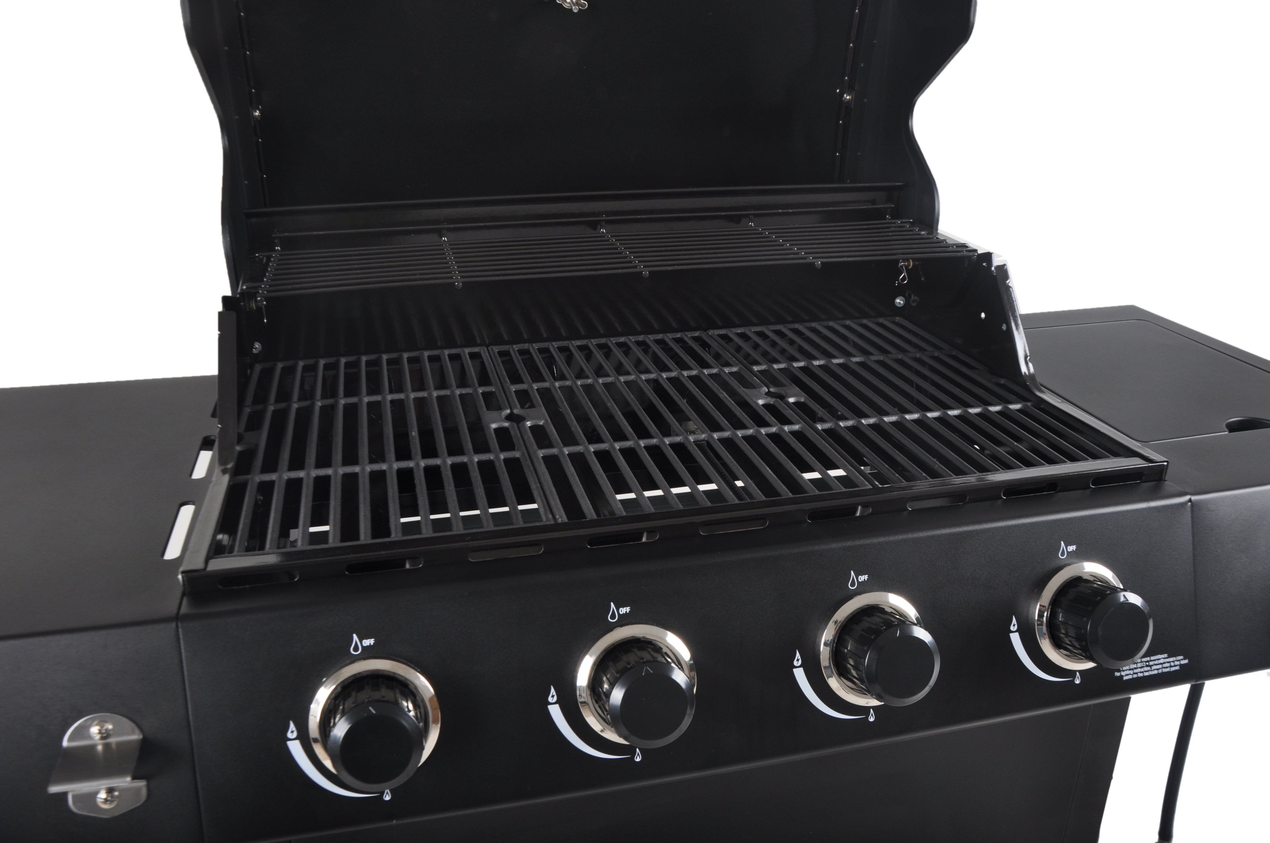 RevoAce 4Burner Propane Gas Grill with Side Burner, Red Sedona, GBC1748WRS