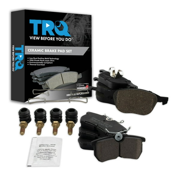 TRQ Direct Fit Brake Pads BFA36297 Fits Select 2005-2007 Ford Focus