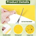 thumbnail image 3 of Lantuu 10-Pack Yellow Sticky Traps, Double-Sided Waterproof Insect Catcher, Non-Toxic Glue Traps for Flying Insects, Fungus Gnats, Fruit Flies, Aphids, Thrips, for Indoor/Outdoor Plants, 3 of 6