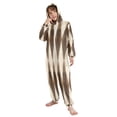 thumbnail image 5 of Vzayyk 4T-14Y Size Aviliable Cozy One-Piece Footless Sleeper Pajama Brown, 5 of 8