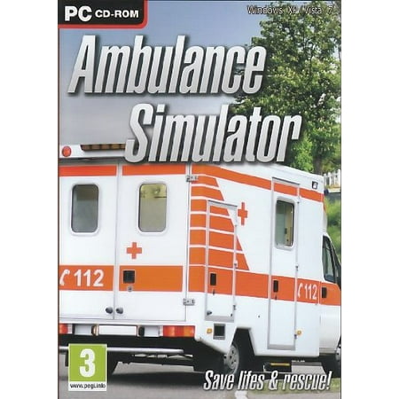 Ambulance Simulator PC CDRom - You are responsible for all emergency operations in your city in this