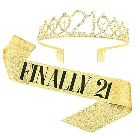 

SunHLX 1 Set Shoulder Strap Pretty Hair Accessories Women Queen Crown Party Decoration for Birthday