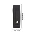 thumbnail image 4 of Leather Flashlight Holder Durable Protective Cover For Flashlights Secure Carry Pouch With Easy, 4 of 6