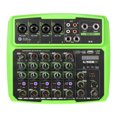thumbnail image 1 of B6 Portable 6 Channels Audio Mixer USB Mixing Console Supports BT Connection with Sound Card Built-in 48V Phantom Power, 1 of 7