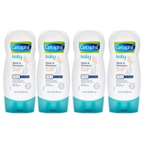 Cetaphil Baby Wash & Shampoo, Calendula, 7.8 fl oz (4 pack) (Bundle)