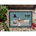 thumbnail image 3 of Caroline's Treasures Wire Fox Terrier Kitchen Scene Indoor or Outdoor Mat 24x36 doormats, Multicolor, 3 of 5