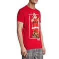 thumbnail image 4 of Coca Cola Santa Christmas Holiday Men's and Big Men's Graphic T-shirt, 4 of 6