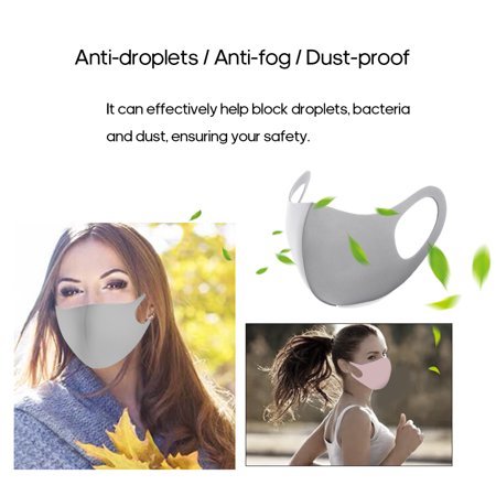 Download 10pcs Mouth Mask Anti Dust Face Mouth Cover Washable Face Mask Walmart Canada PSD Mockup Templates