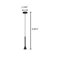 thumbnail image 2 of Eglo Lighting - Cortaderas - 1-Light Led Gu10 Mini Pendant - Matte Black - Gold, 2 of 3