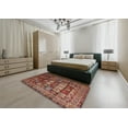 thumbnail image 5 of Ahgly Company Machine Washable Indoor Rectangle Traditional Saffron Red Area Rugs, 2' x 3', 5 of 7