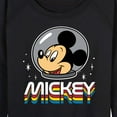 thumbnail image 3 of Mickey & Friends - Mickey Portrait Retro - Women's Lightweight French Terry Long Sleeve Shirt, 3 of 5