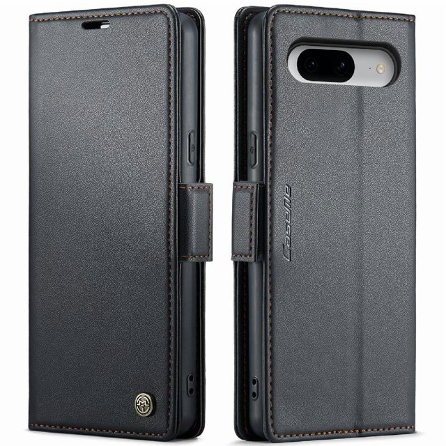 Funda tipo cartera Google Pixel 8 con cierre magnético, RFID, tarjetero, soporte, carga inalámbrica