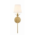 thumbnail image 5 of 531-GA Crystorama Lighting Broche - 1 Light Wall Mount-21 Inches Tall and 6 Inches Wide-Antique Gold Finish, 5 of 15