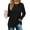 Black, variant on Rosvigor Blouses for Women Dressy Long Sleeve Shirts Casual Fall Tops Winter Tunic with Pleats