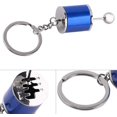 thumbnail image 4 of shiyou-Creative Keychain,Innovative Auto Part Model Shifter Keychain, Mini Car Gear Shift Stick Knob Metal Key Chain Key Ring for Men(Black) Shifter Keychain KeyRing Metal Key Chain, 4 of 4