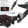 thumbnail image 2 of Mini herramienta de molienda eléctrica de mano, amoladora de cadenas de motosierra, molino eléctrico, 2 of 8