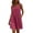 Hot Pink#womens summer overalls dresses, variant on Overall Dress for Women Adjustable Strap Summer Rompers Sleeveless Short Jumpsuits Casual Beach Vacation with Pockets Pink,M
