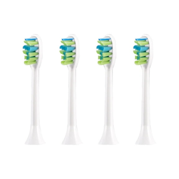 7AM2M Electric Toothbrush Replcement Brush Heads for Teeth Cleaning for Ages 8 , White, 4 Count