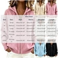 thumbnail image 3 of Odbmxy Hooded Sweaters for Women Cardigan Long Sleeve Fall Winter Zip up Knit Womens Sweaters Plus Size with Pockets, 3 of 5
