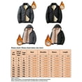thumbnail image 3 of Fangasis Men's Winter Warm Jacket Long Sleeve Outwear Coat Mens Casual Overcoats Business H001 Gray Hat 2XL, 3 of 3