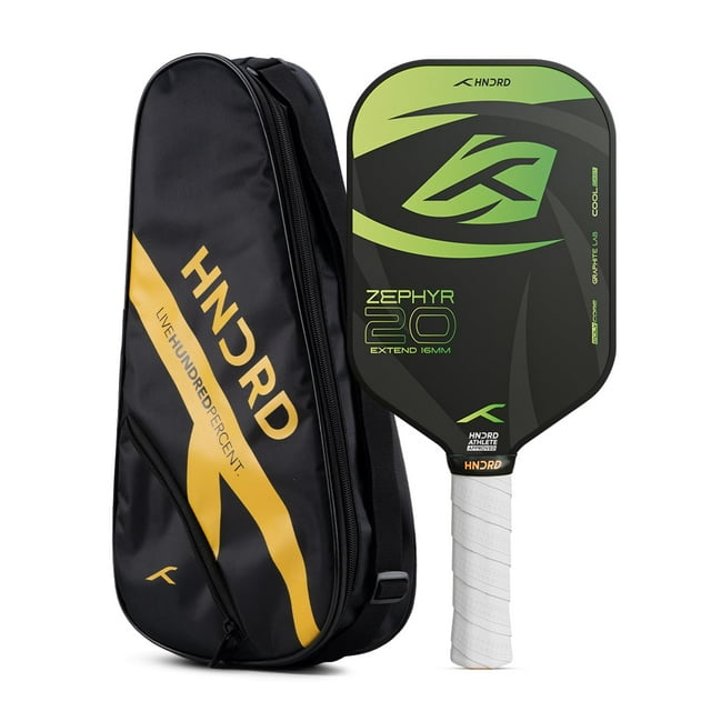 Zephyr 20, Pickleball Paddle 16mm Carbon Fiber, Consistent Performance, Power Play With Cover Bag