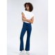 thumbnail image 5 of Leggings de Yoga de Mezclilla Ajustados con Bolsillos y Cintura Alta para Mujer Azul Medio S, 5 of 7