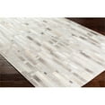 thumbnail image 3 of Surya Medora MOD-1016 96x96" Square Modern Fabric Area Rug in Light Gray/Brown, 3 of 8